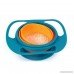 Lunir Portable 360 Rotation Baby Kids Training Feeding Bowls No Spill Gyro Bowls Utensils - B07FT76MR5